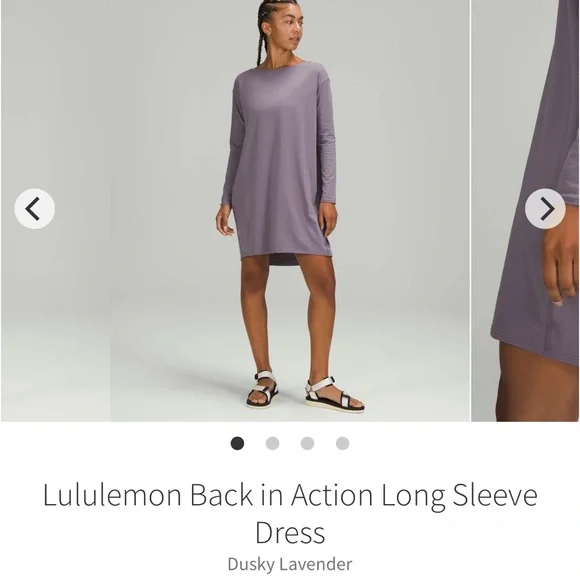 Lululemon Back in Action Long Sleeve Dress
Size 2 (oversized fit) - Picture 2 of 9